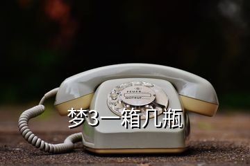 夢(mèng)3一箱幾瓶