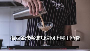 梅西金球獎誰知道網上哪里能看