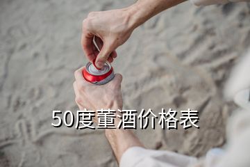 50度董酒價(jià)格表