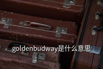 goldenbudway是什么意思