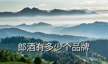 郎酒有多少個(gè)品牌