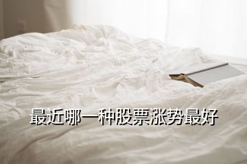 最近哪一種股票漲勢最好