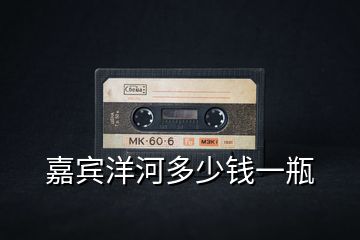 嘉賓洋河多少錢(qián)一瓶