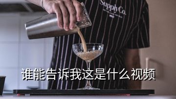 誰(shuí)能告訴我這是什么視頻