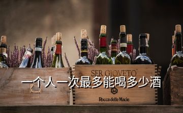 一個人一次最多能喝多少酒