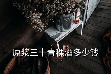 原漿三十青稞酒多少錢