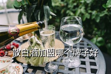散白酒加盟哪個牌子好