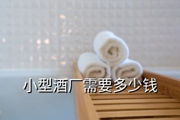 小型酒廠需要多少錢(qián)