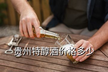貴州特醇酒價格多少