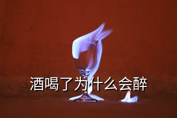 酒喝了為什么會(huì)醉