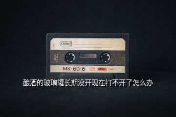 釀酒的玻璃罐長(zhǎng)期沒開現(xiàn)在打不開了怎么辦
