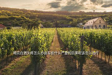 喝完白酒頭疼怎么辦會(huì)有些什么嚴(yán)重的后果呢該怎么治療