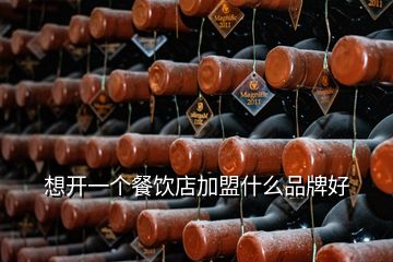 想開(kāi)一個(gè)餐飲店加盟什么品牌好