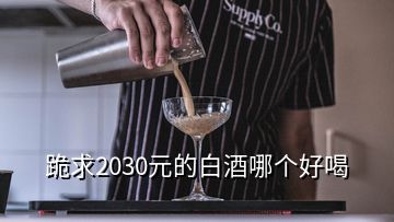 跪求2030元的白酒哪個好喝