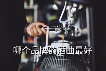 哪個品牌的酒曲最好