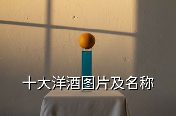 十大洋酒圖片及名稱(chēng)