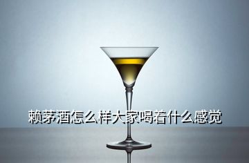 賴茅酒怎么樣大家喝著什么感覺(jué)