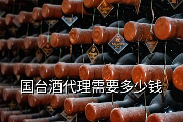 國(guó)臺(tái)酒代理需要多少錢(qián)