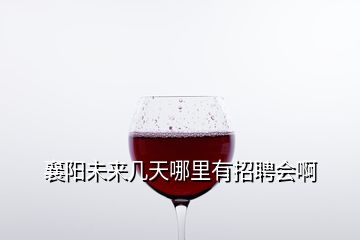 襄陽未來幾天哪里有招聘會(huì)啊