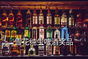雪花純生啤酒獎(jiǎng)品