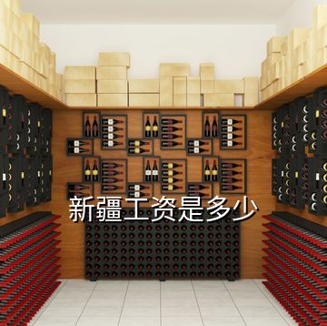 新疆工資是多少