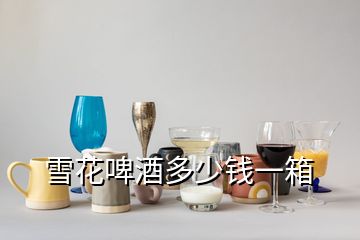 雪花啤酒多少錢(qián)一箱