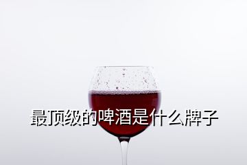 最頂級(jí)的啤酒是什么牌子