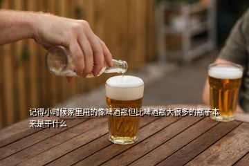 記得小時(shí)候家里用的像啤酒瓶但比啤酒瓶大很多的瓶子本來是干什么