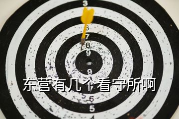 東營有幾個看守所啊