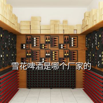 雪花啤酒是哪個廠家的