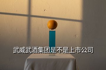 武威武酒集團是不是上市公司