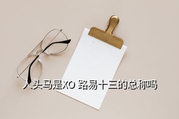 人頭馬是XO 路易十三的總稱(chēng)嗎
