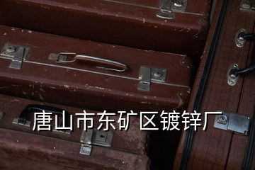 唐山市東礦區(qū)鍍鋅廠(chǎng)