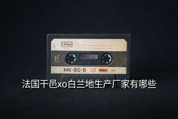 法國(guó)干邑xo白蘭地生產(chǎn)廠家有哪些