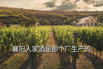 襄陽人家酒是那個(gè)廠生產(chǎn)的