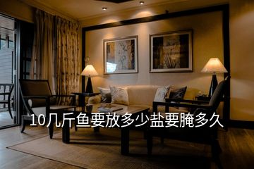 10幾斤魚(yú)要放多少鹽要腌多久