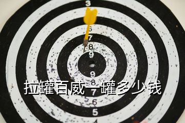 拉罐百威一罐多少錢(qián)