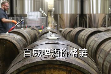 百威啤酒價(jià)格鏈