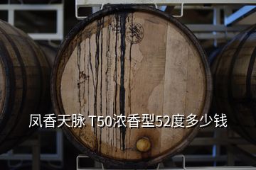 鳳香天脈 T50濃香型52度多少錢(qián)