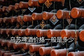 烏蘇啤酒價(jià)格一般是多少