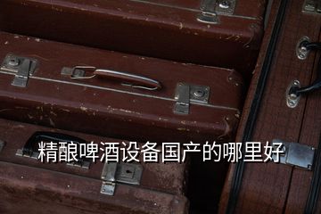 精釀啤酒設備國產(chǎn)的哪里好