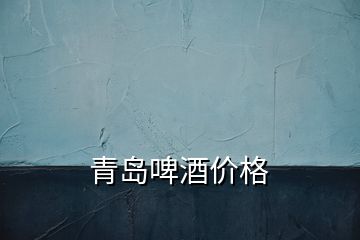 青島啤酒價(jià)格