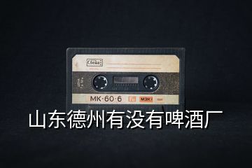 山東德州有沒(méi)有啤酒廠(chǎng)