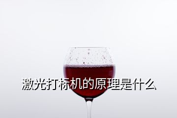 激光打標(biāo)機的原理是什么