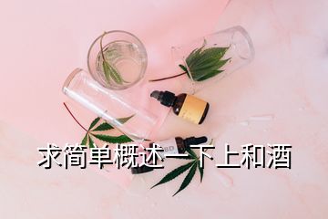 求簡單概述一下上和酒