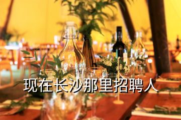現(xiàn)在長沙那里招聘人
