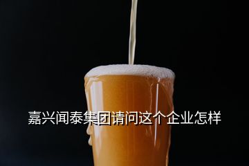 嘉興聞泰集團(tuán)請問這個企業(yè)怎樣