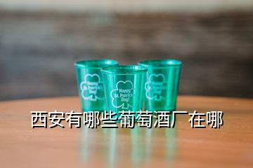 西安有哪些葡萄酒廠在哪