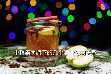 中糧集團旗下的幾個酒業(yè)公司關系