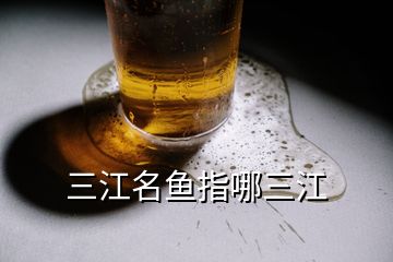 三江名魚(yú)指哪三江